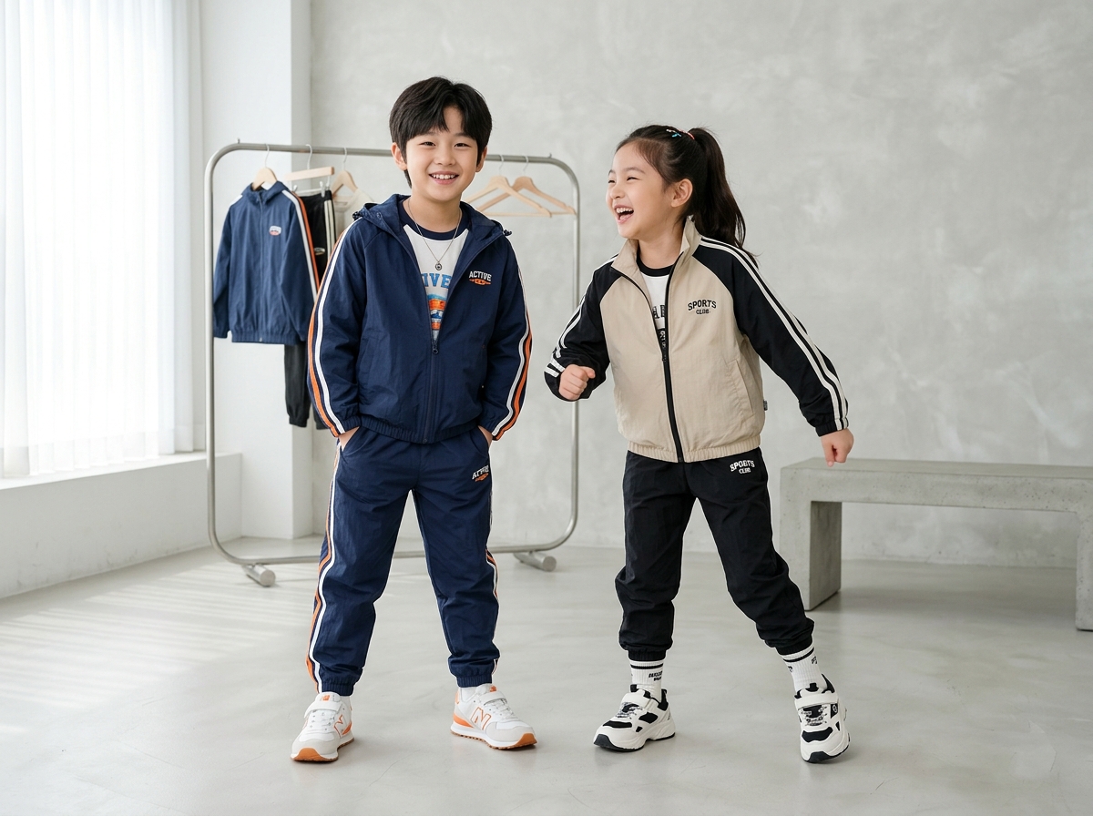 NEW BALANCE KIDS 액티브웨어 화보