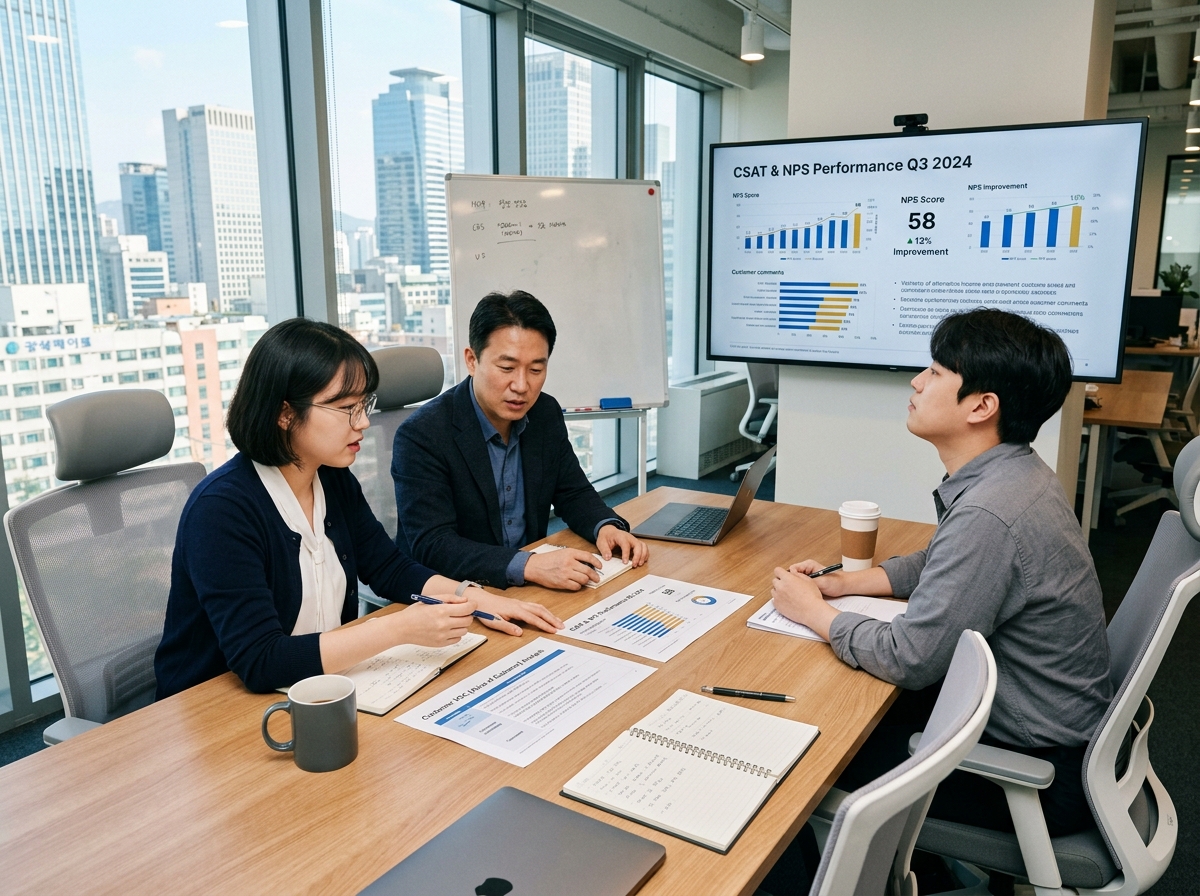 고객 만족도(CSAT) & VOC 분석 회의